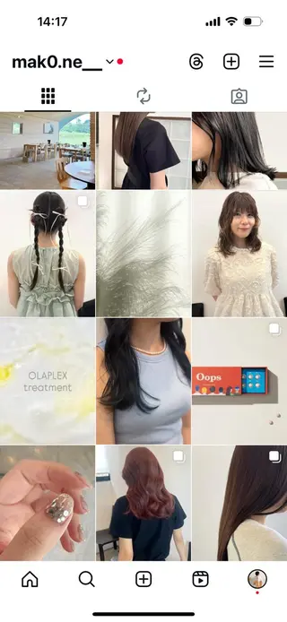 カラー パーマ ヘアアレンジ 【hair make ONE】makoのヘアスタイル