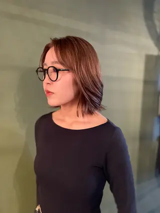 ミディアム カラー PATH-hair. storeのヘアスタイル