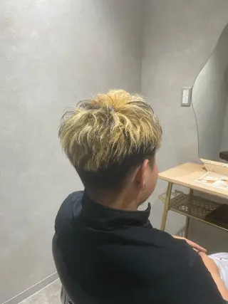 カラー メンズ 進藤彪雅/メンズ/ 千葉駅【GENiE】のヘアスタイル