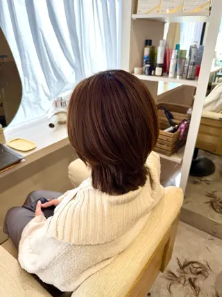 ミディアム 山田 もものヘアスタイル