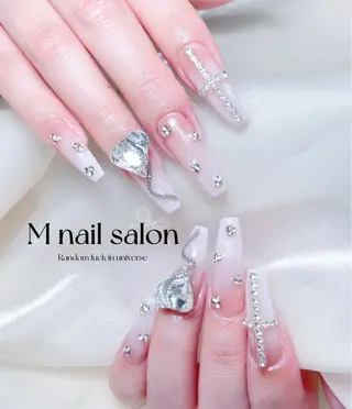 ネイル M🌷nail 長さだし専門店のネイルデザイン