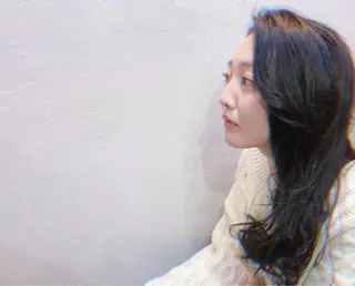 ロング カラー 島岡 駿のヘアスタイル