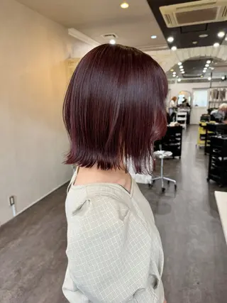 ショート カラー🫧アレンジ 🎀REIMIのヘアスタイル
