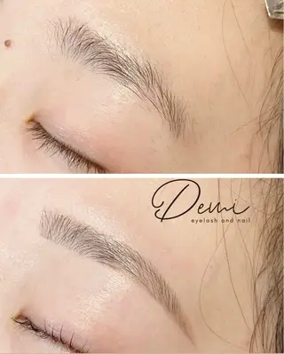 アイブロウ Demi 猪野のマツエク・マツパデザイン