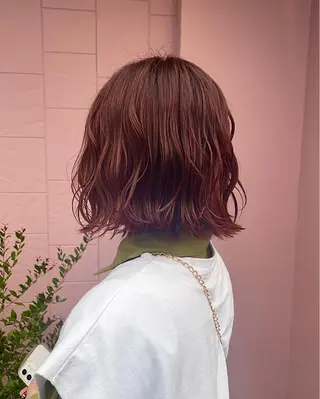 ショート カラー ベージュ/透明感/ 桃子🎀のヘアスタイル