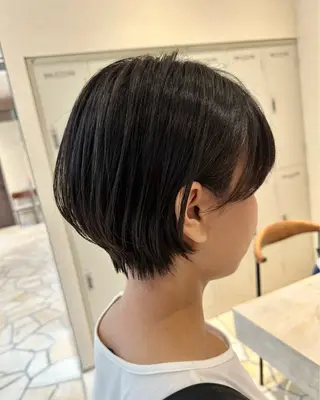 ショート 林 美佑のヘアスタイル