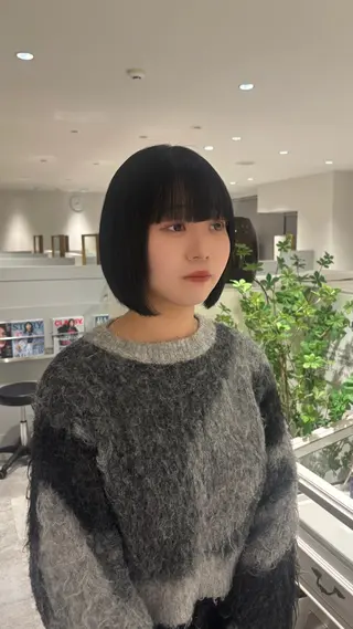 ショート カラー bellus所属・田名部 愛乙のヘアスタイル