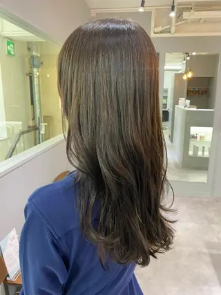 ロング カラー きよはらちさき🍑 柔らかカラー🌱🫧のヘアスタイル