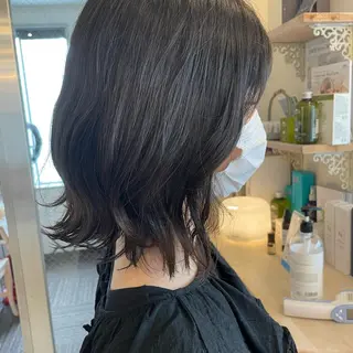 ショート ボブウルフ／ボブ Satsuki【名駅のヘアスタイル