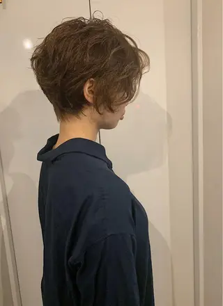 ショート カラー カラー特化サロン大阪 ルービック江坂/新城のヘアスタイル