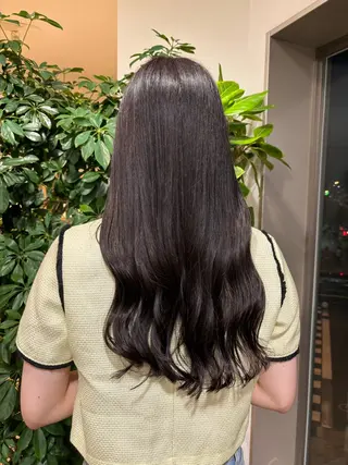 カラー みやもと みくのヘアスタイル