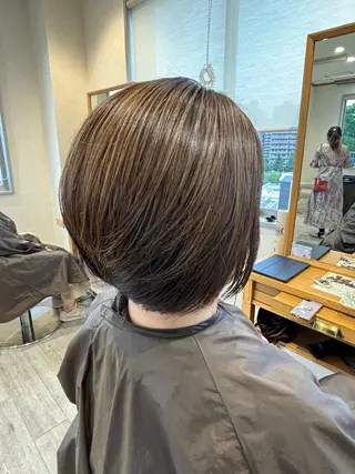 ショート カラー クレヴィア所属・久保田 光稀のヘアスタイル