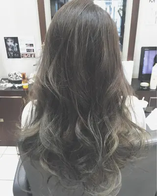 ショート ミディアム セミロング ロング カラー ナガイ ユウキのヘアスタイル
