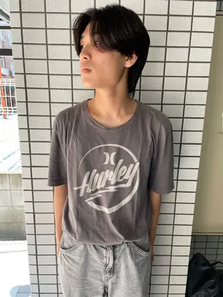 ミディアム メンズ ruki yabeのヘアスタイル