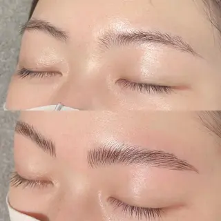 アイブロウ 𝕁𝔼𝕃𝕃𝕐 𝕃𝔸𝕊ℍのマツエク・マツパデザイン