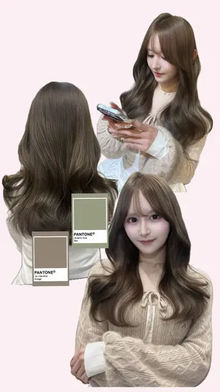 ロング ‎Lby home 🪽mikuのヘアスタイル