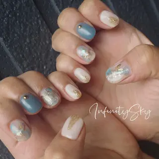 ネイル infinity skyのネイルデザイン