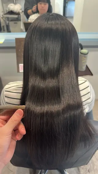 セミロング 髪質改善/艶カラー 小池シンのヘアスタイル