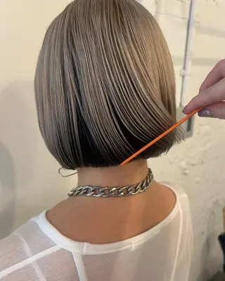 ショート カラー UNU【ユヌ】所属・＊UNU＊ RICOのヘアスタイル