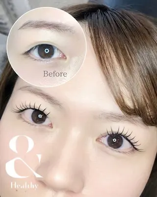 マツエク・マツパ . makotoのマツエク・マツパデザイン