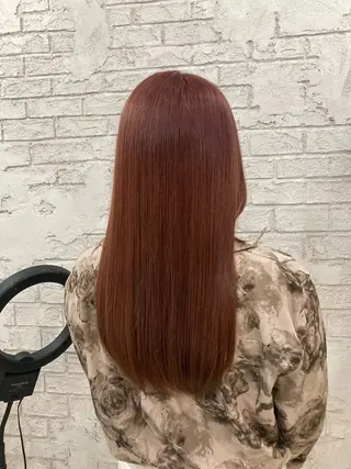 ロング メイク/ケアカラー 🐬HIKARU🐬のヘアスタイル