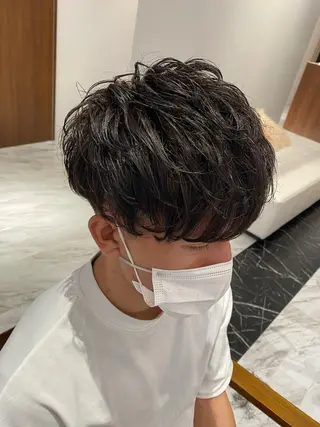 ショート カラー メンズ WARREN・TRICOMI    NEW YORK所属・瀧野 翔吾【メンズ特化】のヘアスタイル