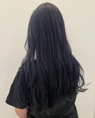 ロング カラー Agu hair time所属・time_ メラニーのヘアスタイル