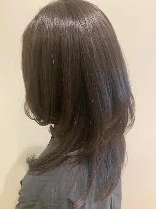 ミディアム カラー 🌹艶髪カラー🌹 津田晴加【西荻窪】のヘアスタイル