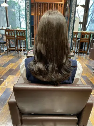 ミディアム カラー 池袋髪質改善 タニグチのヘアスタイル