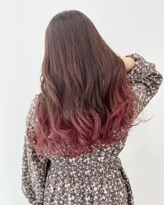 ロング カラー 【公式】amble luxe池袋東口🩷のヘアスタイル