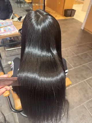 ロング 松下 紗季のヘアスタイル