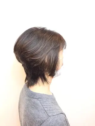 ショート Annon プライベートサロンのヘアスタイル