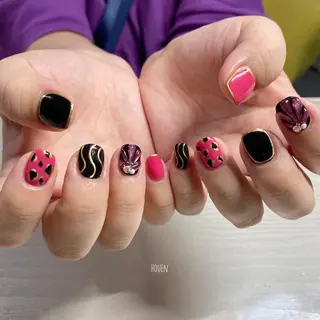 ネイル I P'ink nail salon所属・I pinknail 韓国風·持ち込み専門のネイルデザイン