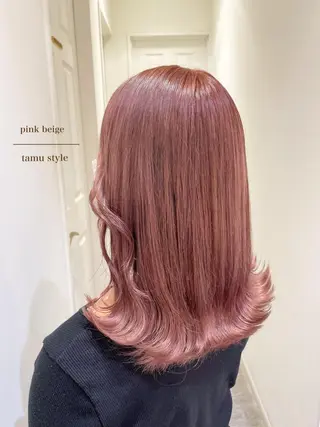 ミディアム カラー エクステ/ハイトーン 🐏☁️miminaのヘアスタイル