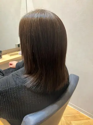 セミロング "今"だけでない美髪 KOTOMIのヘアスタイル