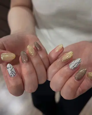 ネイル nailsalon MONICA所属・MONICA_ HANEのネイルデザイン