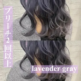 セミロング 🇺🇸ハイライト特 化美容師🇺🇸漆沢のヘアスタイル