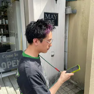 ショート オオシマ ミユのヘアスタイル