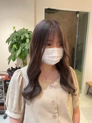 セミロング 寺西 恵🪡🤍のヘアスタイル