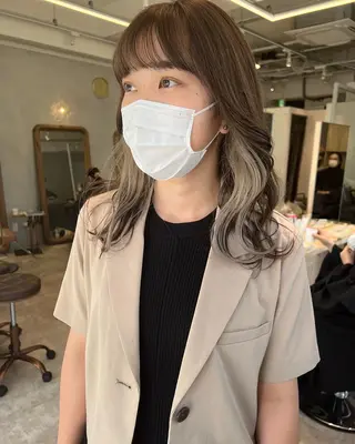 セミロング mai 🌷のヘアスタイル