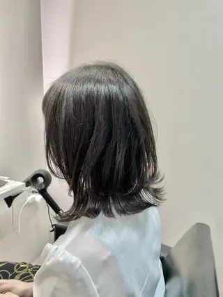 ミディアム カラー 韓国🇰🇷艶髪 ケアカラーSHURIのヘアスタイル