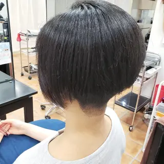 ショート 💜𝑳𝑼𝑵𝑨 🌻母良田愛美🌻のヘアスタイル