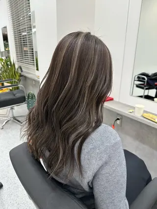 ロング カラー ヘアアレンジ 久米 治仁のヘアスタイル