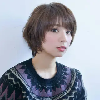 ショート 三好 麻美のヘアスタイル