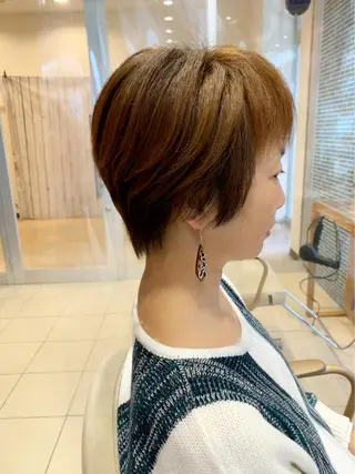 ショート カラー 松戸　kiju オーナースタイリストのヘアスタイル