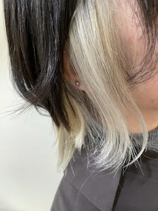 ミディアム カラー オーブヘアカメリア枚方店所属・AUBE HAIR 首藤優弥のヘアスタイル