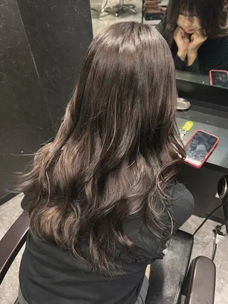 ロング カラー 💎透明感カラー💎 bAteAu あまねのヘアスタイル