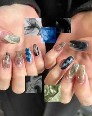 ネイル ASA nail / ニュアンス☀︎個性派のネイルデザイン