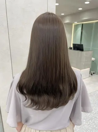カラー 韓国ヘア/レイヤー Londエレンのヘアスタイル