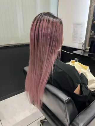 ロング カラー YUDU🍊 germe/ジェルムのヘアスタイル